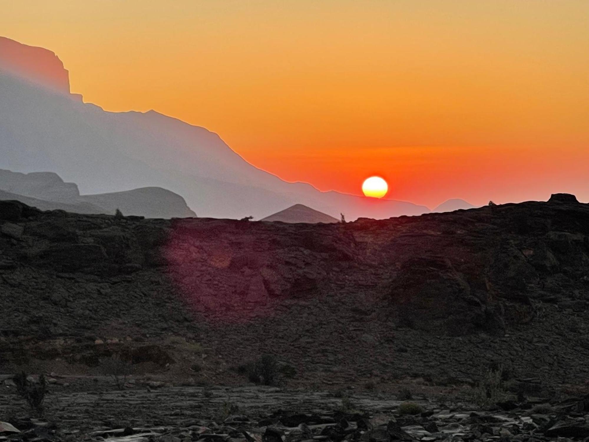 Vila Jebel Shams Sky Misfāh Exteriér fotografie